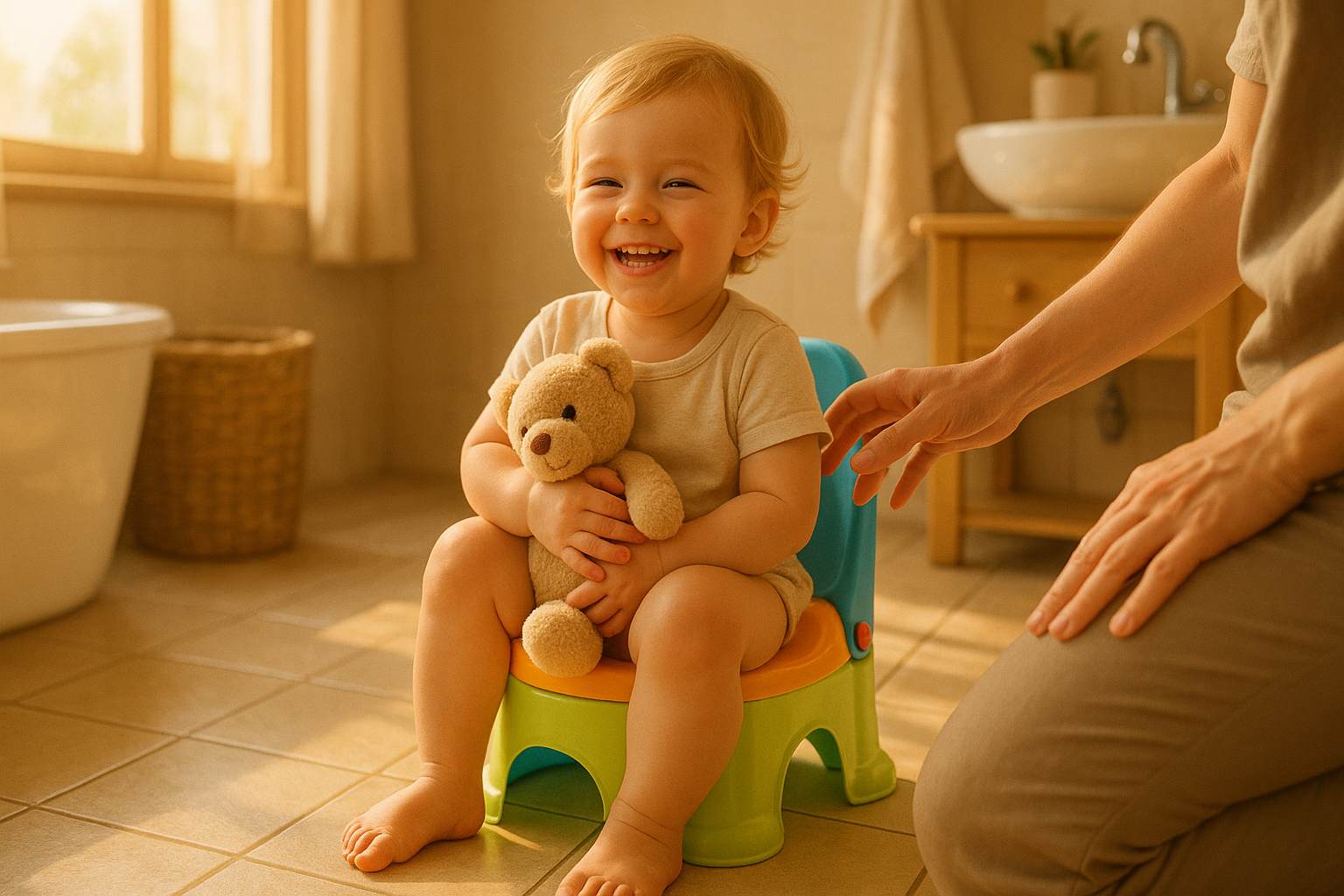 Step-by-step gentle solution when toddler refuses potty with comfort and support.